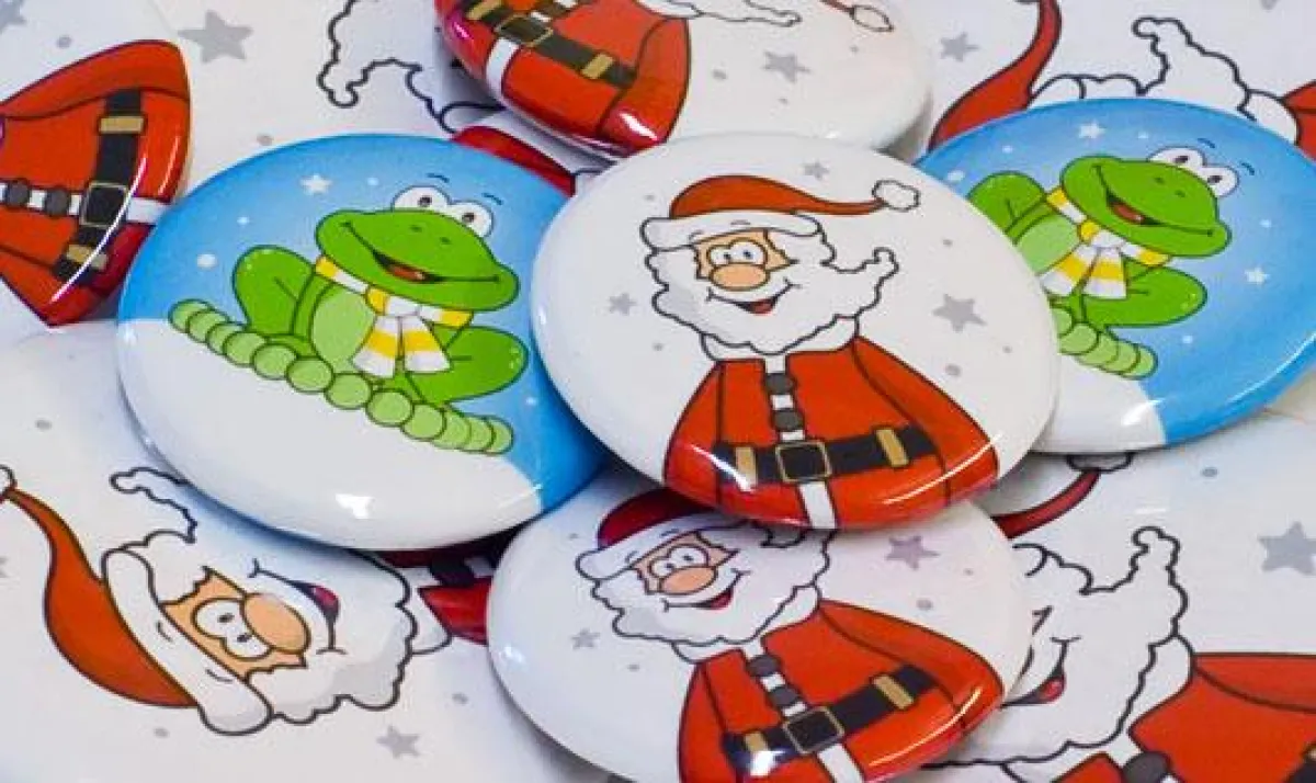 Besonders ansteckend im Winter: die neue Button-Kollektion von stylebutton.de