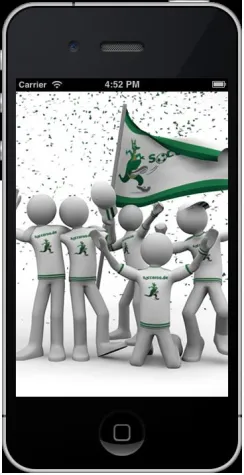 Bild: App zur Fußball-Europameisterschaft 2012