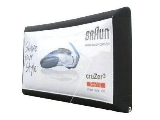 Bild: Neue aufblasbare Posterwände und Leinwände von Evolution