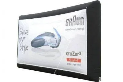 Bild: Neue aufblasbare Posterwände und Leinwände von Evolution