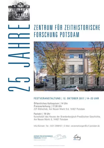 Bild: „… von herausragender Bedeutung für die Geschichtswissenschaften in Deutschland“ - 25 Jahre ZZF