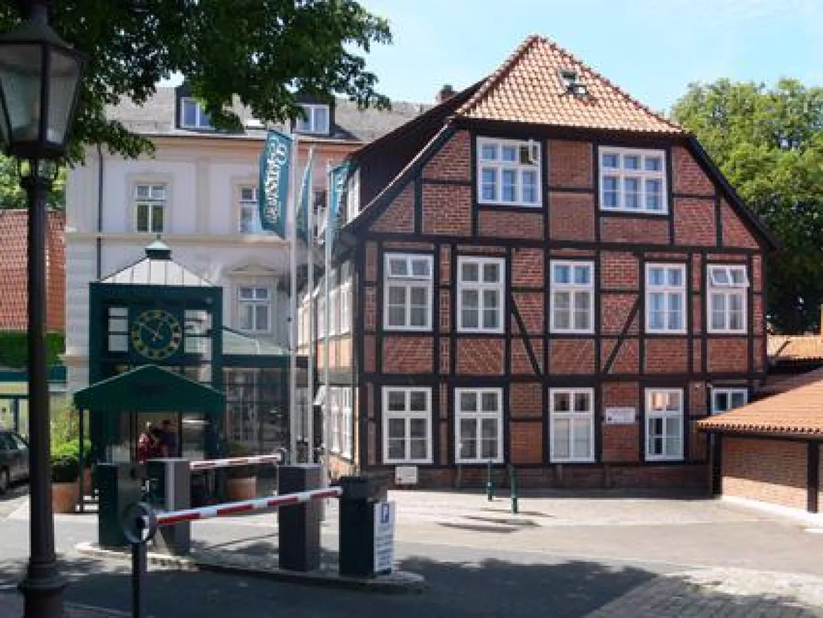 Das „Hotel Bergström“ in Lüneburg, Drehort der ARD-Serie ‚Rote Rosen’. (Photo: Andreas Praefcke)