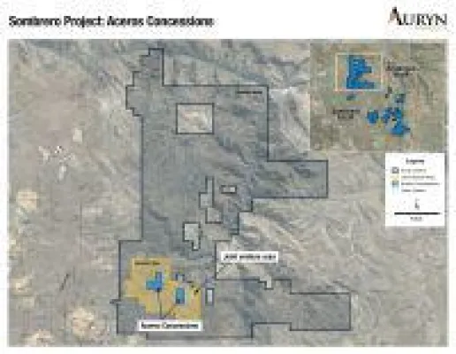 Bild: Auryn Resources sichert sich Schlüsseloption zum Sombrero Projekt