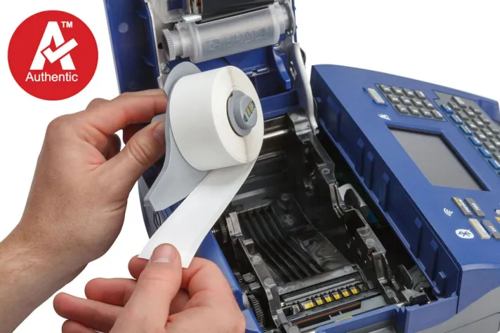 Bild: Brady "Authentic"-Materialien für mobile Etikettendrucker