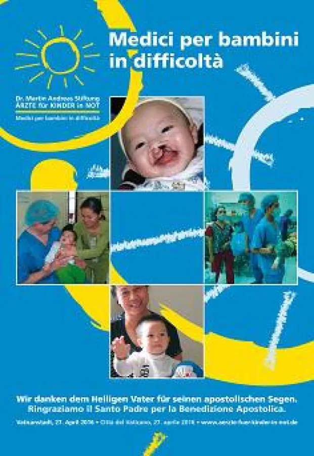 Brücke ins Leben: Die Dr. Martin Andreas-Stiftung hilft Spaltkindern.