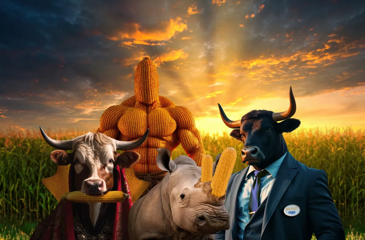 Die neuesten Maissorten im Hause agaSAAT sind DRACULA, STRONGMAN, NASHORN & BIG BOSS.