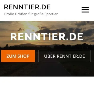 Bild: Erster deutscher Online-Shop nur für große Ausdauersportler startet mit Renntier.de