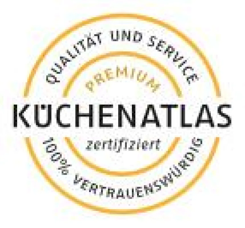 KüchenAtlas Qualitätssiegel - hohe Auflösung auf Anfrage