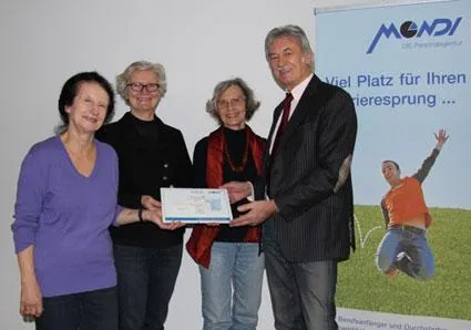MONDI – DIE Personalagentur und WFD Personaldienstleistungen spenden an den Deutschen Kinderschutzbund Bild: MONDI – DIE Personalagentur und WFD Personaldienstleistungen spenden an den Deutschen Kinderschutzbund