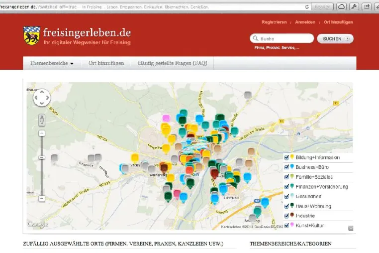 Bild: Gewerbeverband Freising startet digitalen Wegweiser