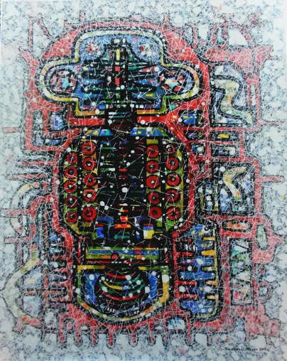Bild: Stilgalerie zeigt die Serie „Die Farbe Wei? von Friedhard Meyer