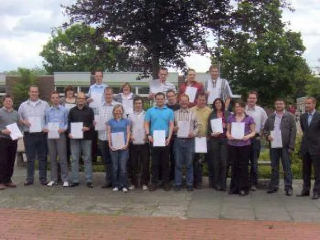 Bild: 22 Service-Qualitätscoaches wurden in der Hotelfachschule BELHOGA zertifiziert