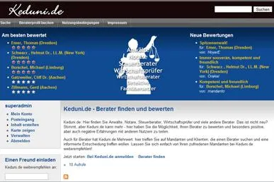 Bild: Internetseite für Bewertung von Beratungsdienstleistern geht „ans Netz“