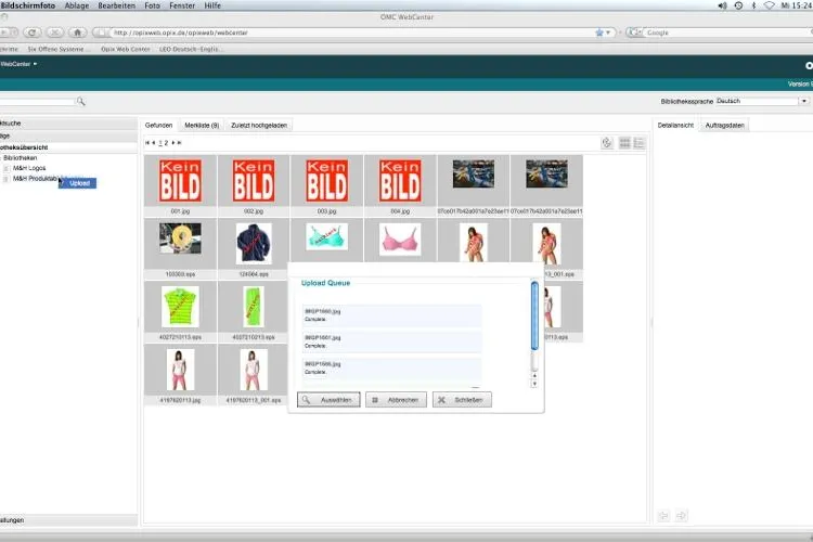 Bild: Mehr Produktivität bei der Werbemittelproduktion – Opix Media City 9.1