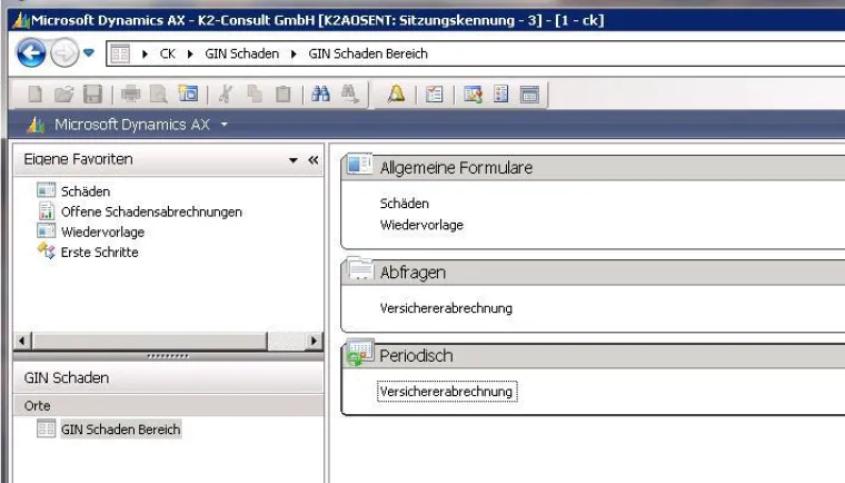 Bild: Usability eines Maklerverwaltungsprogramms - leichte, intuitive Arbeitsweise in GIN-AX