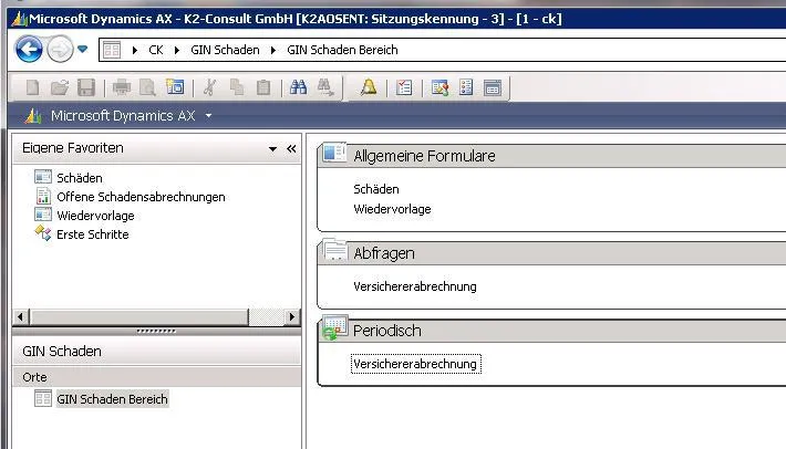 Bild: Usability eines Maklerverwaltungsprogramms - leichte, intuitive Arbeitsweise in GIN-AX