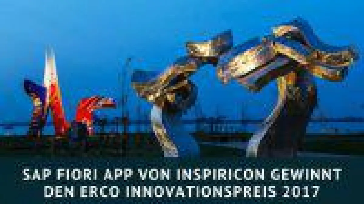 SAP Fiori App von Inspiricon gewint den ERCO Innovationspreis 2017