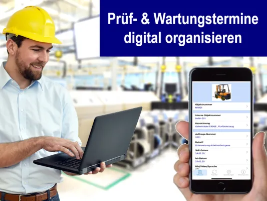Bild: Wartungstermine digital organisieren