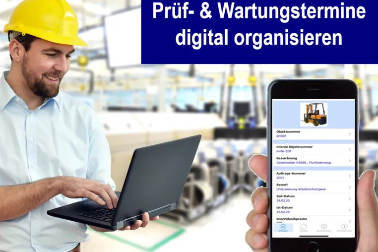 Wartungstermine digital organisieren Bild: Wartungstermine digital organisieren