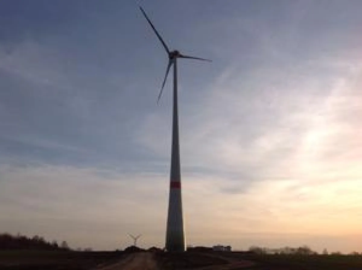 Windenergieanlage Rapshagen/ Deutschland