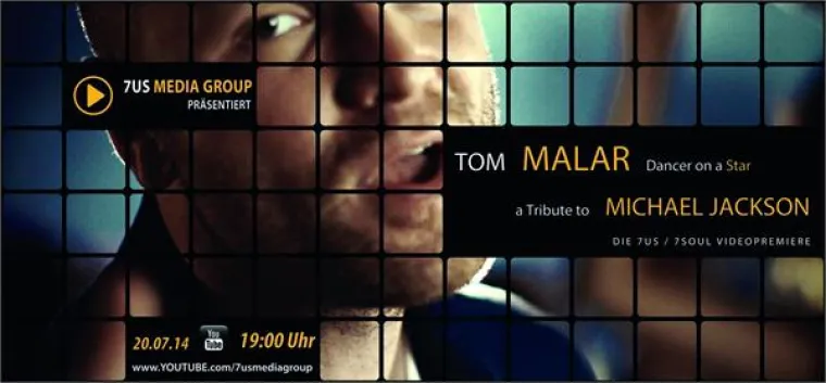 Bild: Videopremiere zu Tom Malars "Dancer on a Star" am 20. Juli um 19:00 Uhr