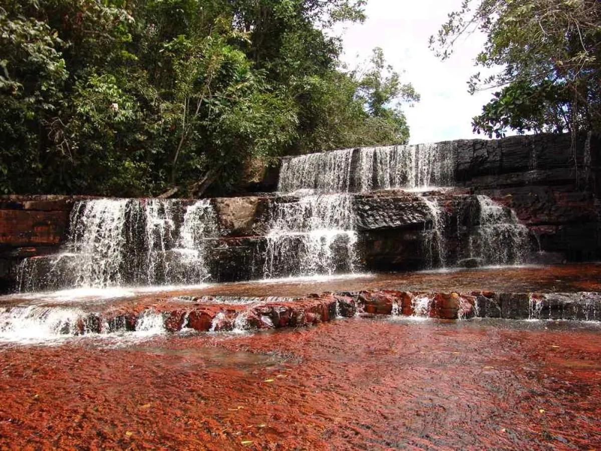 Der bekannte Jaspe Fall in der Gran Sabana