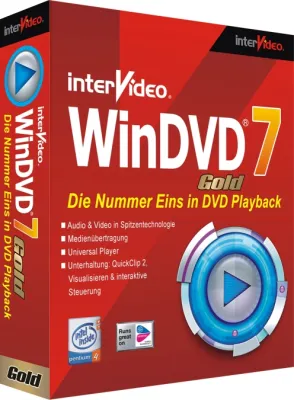 Bild: Das  neue  WinDVD 7 Gold für exzellenten Filmgenuss