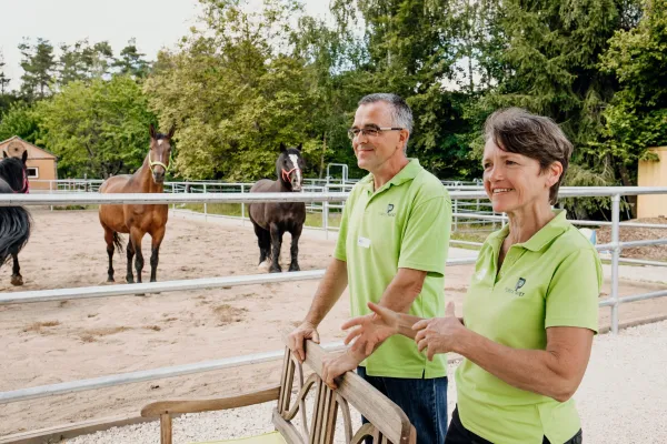 Bild: Pferdegestütztes Training und Coaching bei Portapatet: Führung und Teamdynamik im Praxisformat seit 15 Jahren