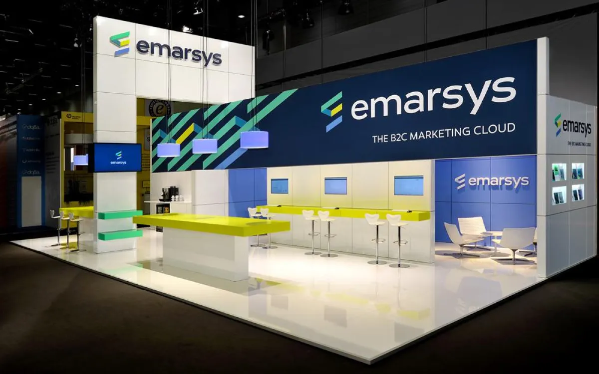 Emarsys Messestand, Dmexco, Köln