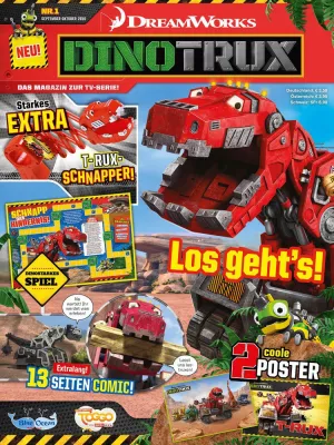 Bild: Blue Ocean holt die „DINOTRUX“ an den Kiosk