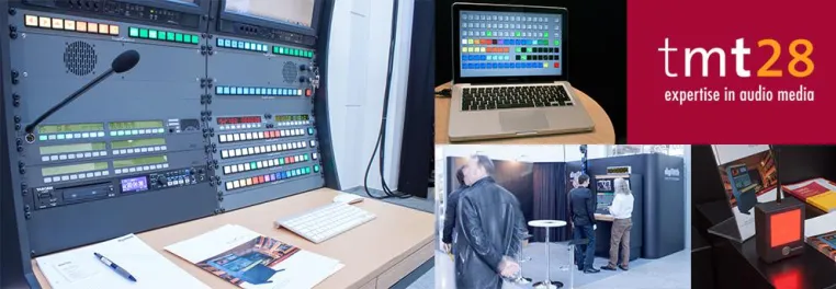 Bild: digitale Inspizientensysteme auf der 28. Tonmeistertagung in Köln