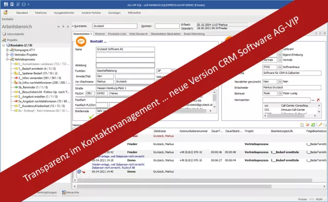 Bild: So geht transparentes Kontaktmanagement …