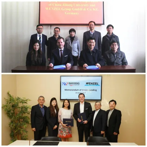 Bild: Wissenschaft und Industrie in enger Zusammenarbeit