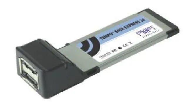 Bild: Externes SATA am ExpressCard/34-Slot – Sonnet Technologies präsentiert Adapterkarte Tempo SATA Express 34