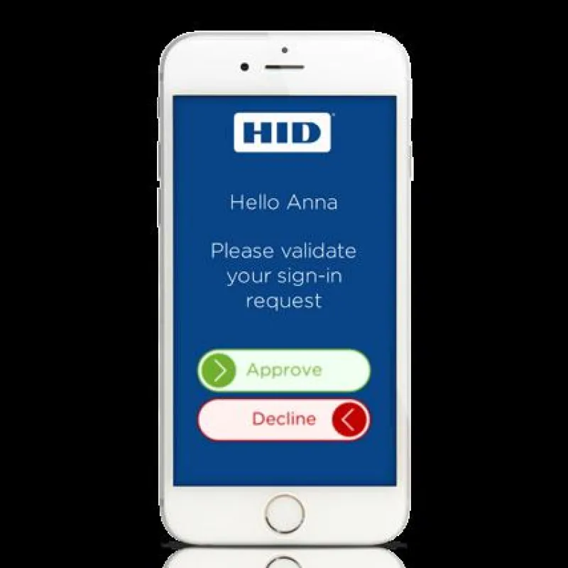 HID Approve kombiniert Public-Key-basierte Kryptografie und Push-Technologie. (Quelle: HID Global)