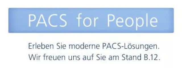Bild: PACS for People auf dem 95. Deutschen Röntgenkongress in Hamburg