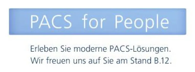 Bild: PACS for People auf dem 95. Deutschen Röntgenkongress in Hamburg