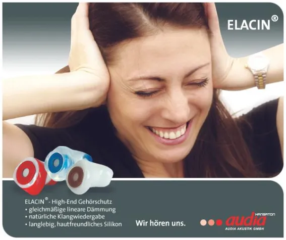Bild: ELACIN - Individueller Gehörschutz für höchste Ansprüche