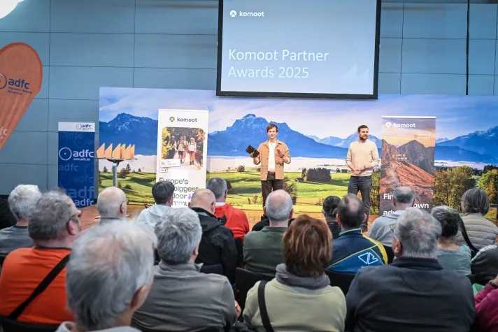 Bild: Komoot prämierte die erfolgreichsten Tourismus Kampagnen