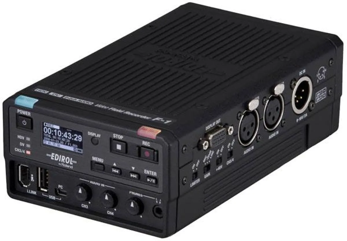 Mit dem F-1 gibt es jetzt auch einen Field-Rekorder für Video.