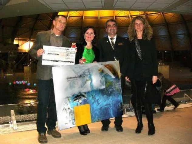 Bild: Gemälde zugunsten Bärenherz Stiftung verlost