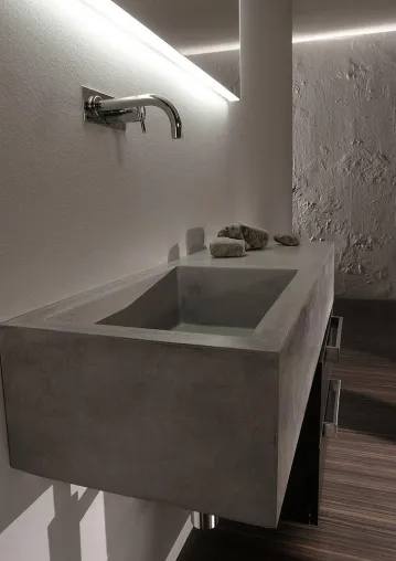 ARTIQUA 111: Jeder Betonwaschtisch ein Unikat Bild: ARTIQUA 111: Jeder Betonwaschtisch ein Unikat