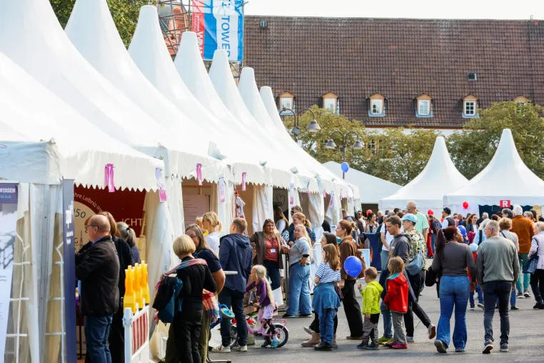 Bild: Forschen mit der TH Bingen auf dem Mainzer Wissenschaftsmarkt 2026