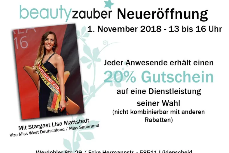 Bild: Eröffnungsfeier mit prominentem Gast und tollen Aktionen