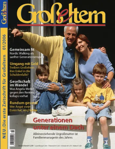 Zeitschrift „Großeltern“ geht an den Start Bild: Zeitschrift „Großeltern“ geht an den Start