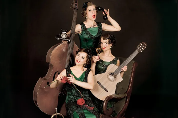 Bild: Falsche Wimpern, echte Musik: ZUCCHINI SISTAZ live!