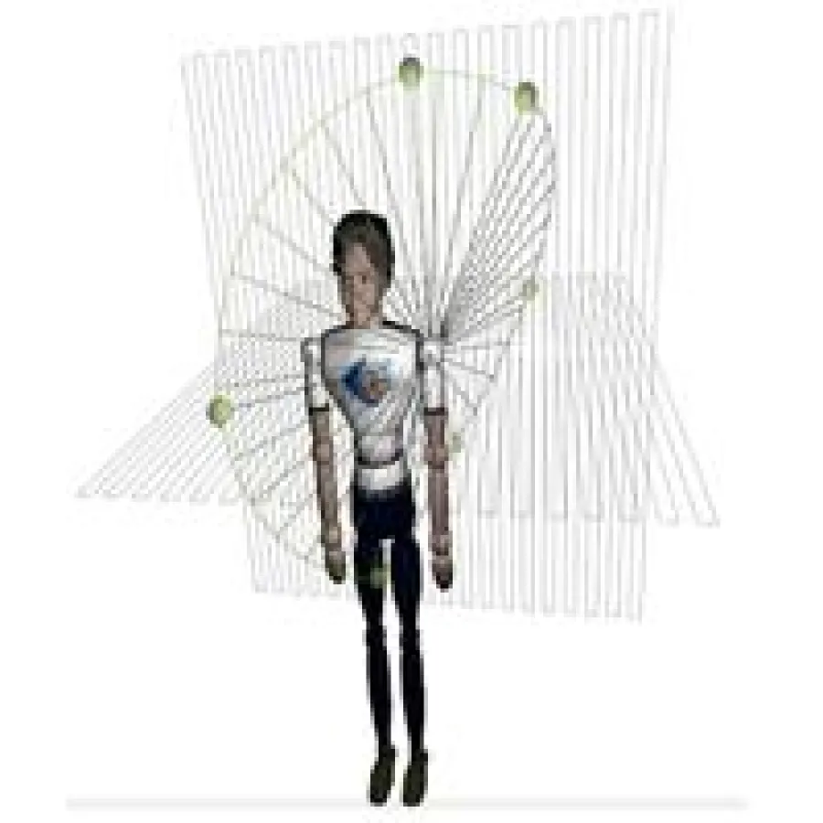 Krankengymnastik in 3D: Die Software von RM Ingénierie bietet Rehabilitationsübungen, die mit zeitgleicher Kontrolle der Körperbewegungen möglich sind.