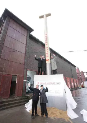 Bild: Über 100 Gäste feierten den Spatenstich der Kalle Krause GmbH auf Zollverein
