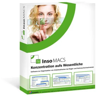 Bild: InsoMACS, die Software für Insolvenzverwalter - Neue Version, komplett überarbeitet
