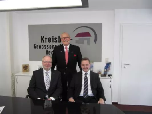 Bild: Vorstandstandsmitglied der Volksbank Hohenzollern im Vorstand der Kreisbau